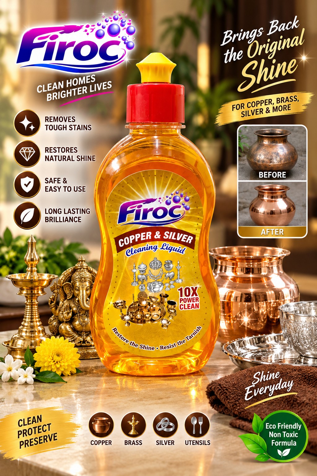 FIROC Copper and Silver Cleaner